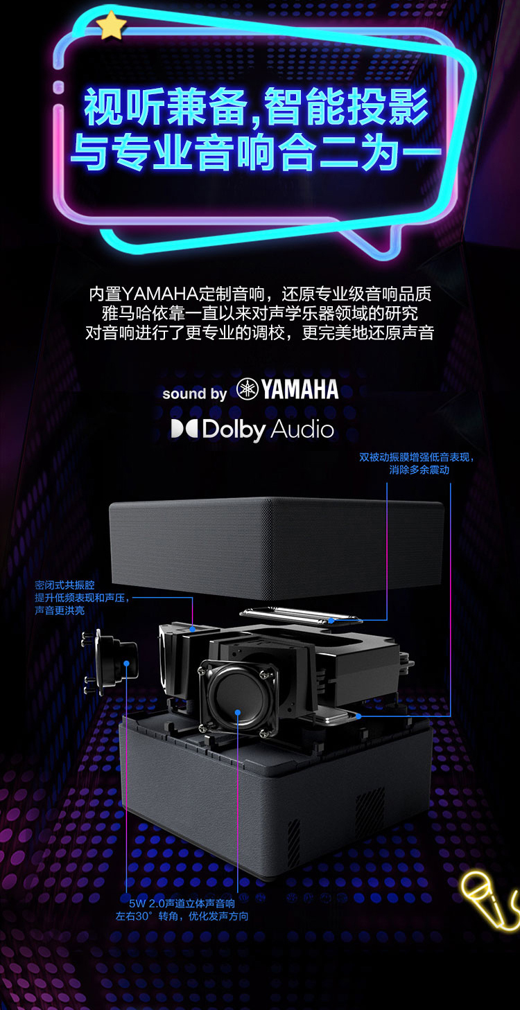 爱普生epson天籁k歌mm9d无线麦克风白色