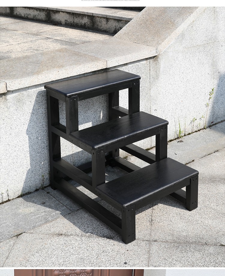 户外防腐木台阶脚踏板室内阳台实木小台阶家用楼梯增高台阶梯踏步定制