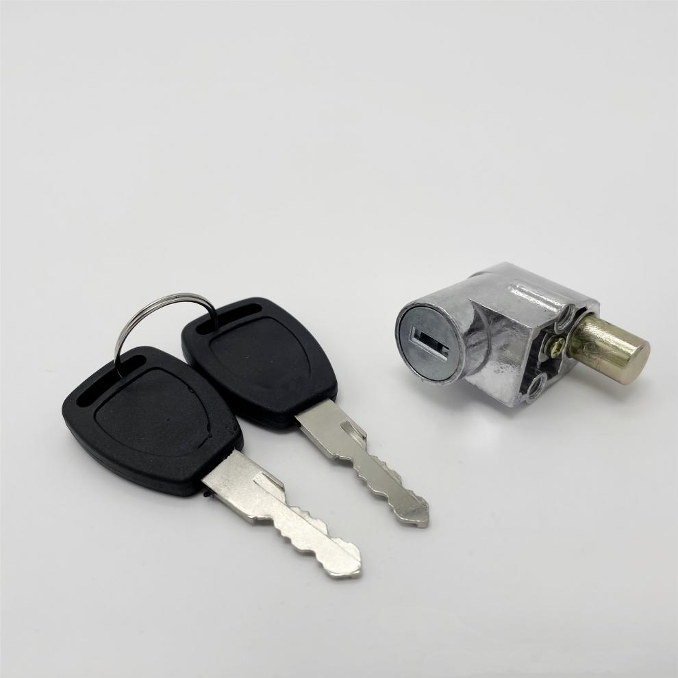 电动车电池锁电瓶防盗锁电瓶盒锁爱玛新日雅迪电池锁锁钥匙1套送安装
