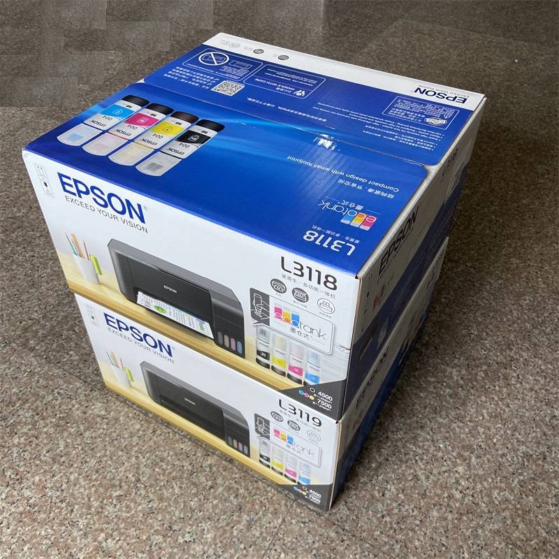 爱普生(epson)l3218 3219 3118 3119彩色喷墨家用办公打印连供墨仓