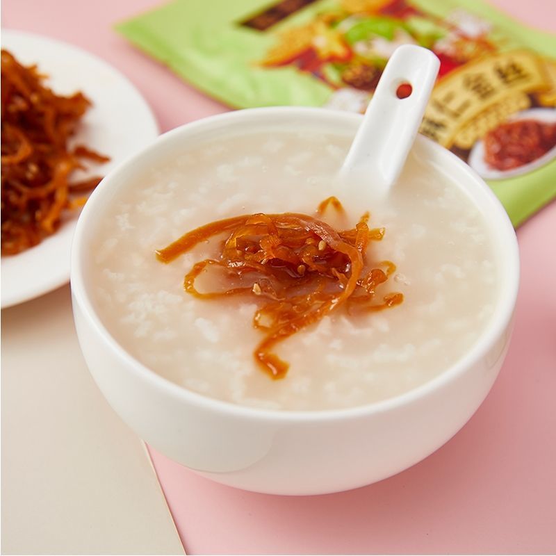 北京六必居酱菜麻仁金丝爽口榨菜丝咸菜配粥馒头面条素食早餐咸菜爽口