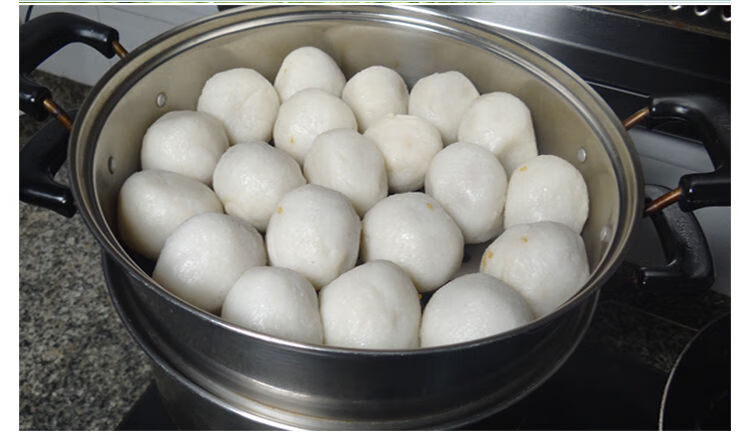 洪湖农家米团子现做纯手工小吃土特产团圆元宵节湖北特产 洪湖农家