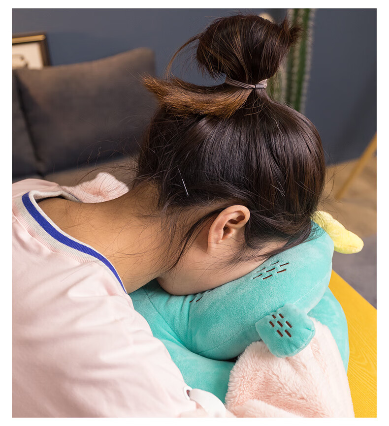 室桌子上睡觉的神器午睡枕趴趴枕女学生趴睡枕办公室午休小枕头儿童趴