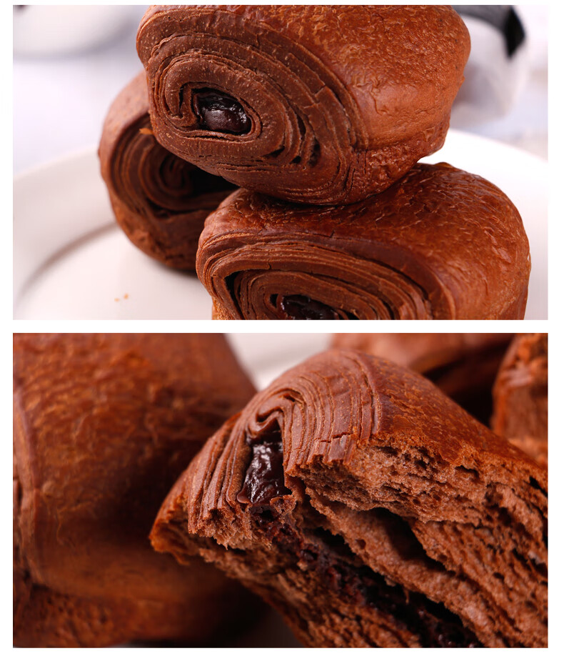 麦坊脏脏包巧克力爆浆夹心面包手撕面包糕点早餐网红食品整箱 脏脏包