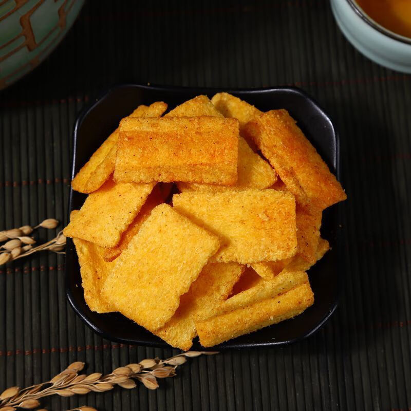 超好吃网红吊炉锅巴烧烤酱香牛排味老式怀旧锅巴零食袋装 烧烤味3斤