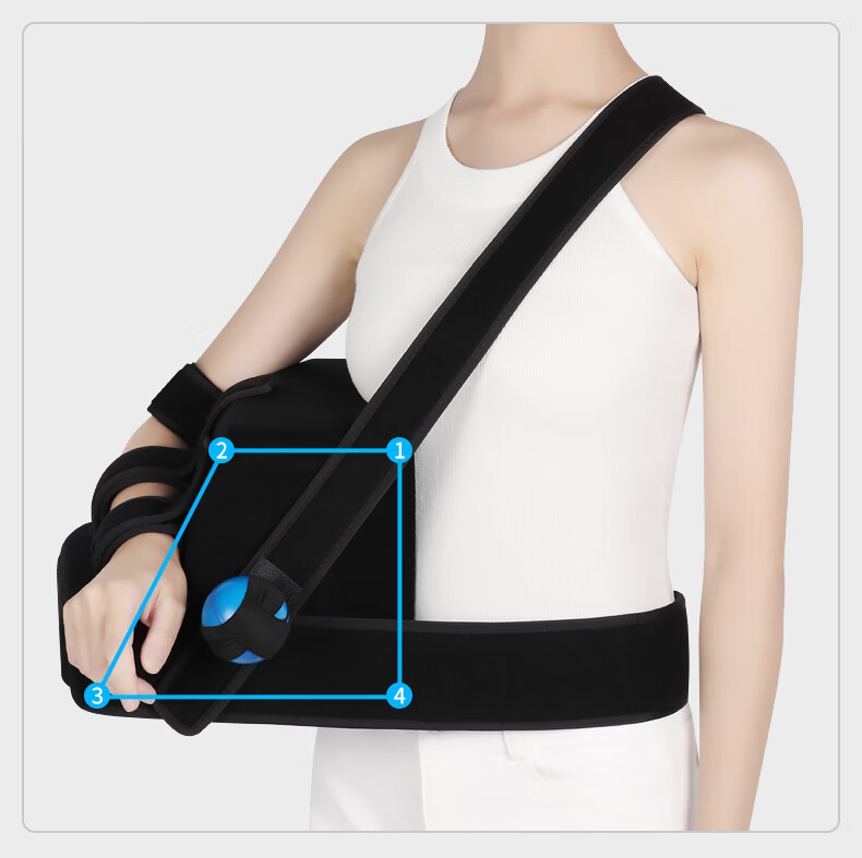 肩关节外展枕固定支具肩袖损伤肱骨肩膀脱臼脱位术后支架 轻便舒适