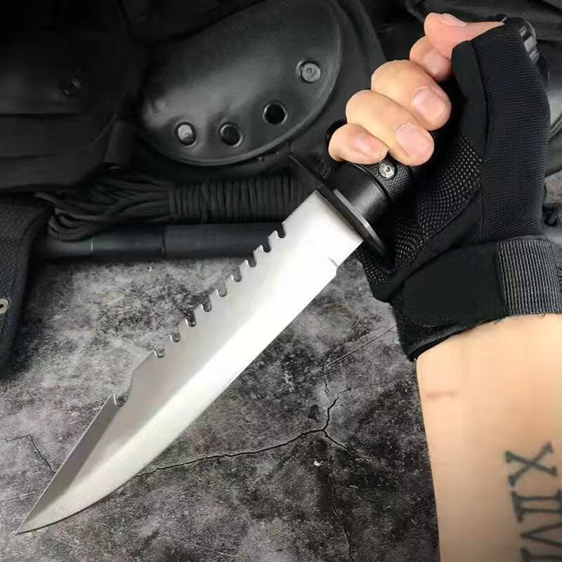 万代m9刺刀短刀匕手特种小刀防身户外刀具多功能瑞士军刀多功能瑞士