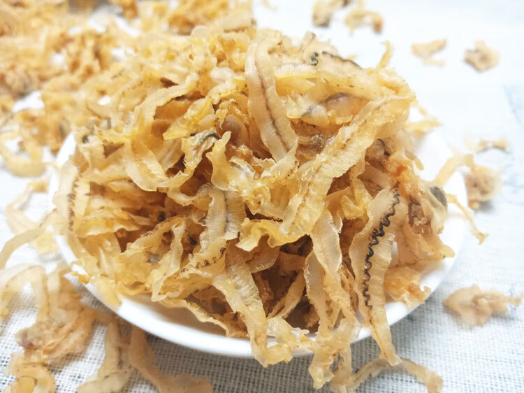 福建干贝边扇贝裙边2斤 海鲜干货渔民特产新鲜淡晒扇贝肉鲍鱼边贝