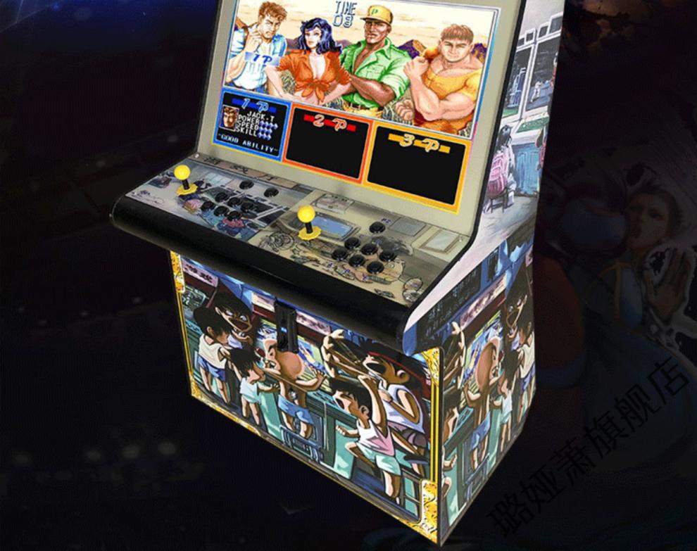 2022新款月光宝盒游戏机97拳皇双人摇杆格斗街机街霸怀旧双人台式家用
