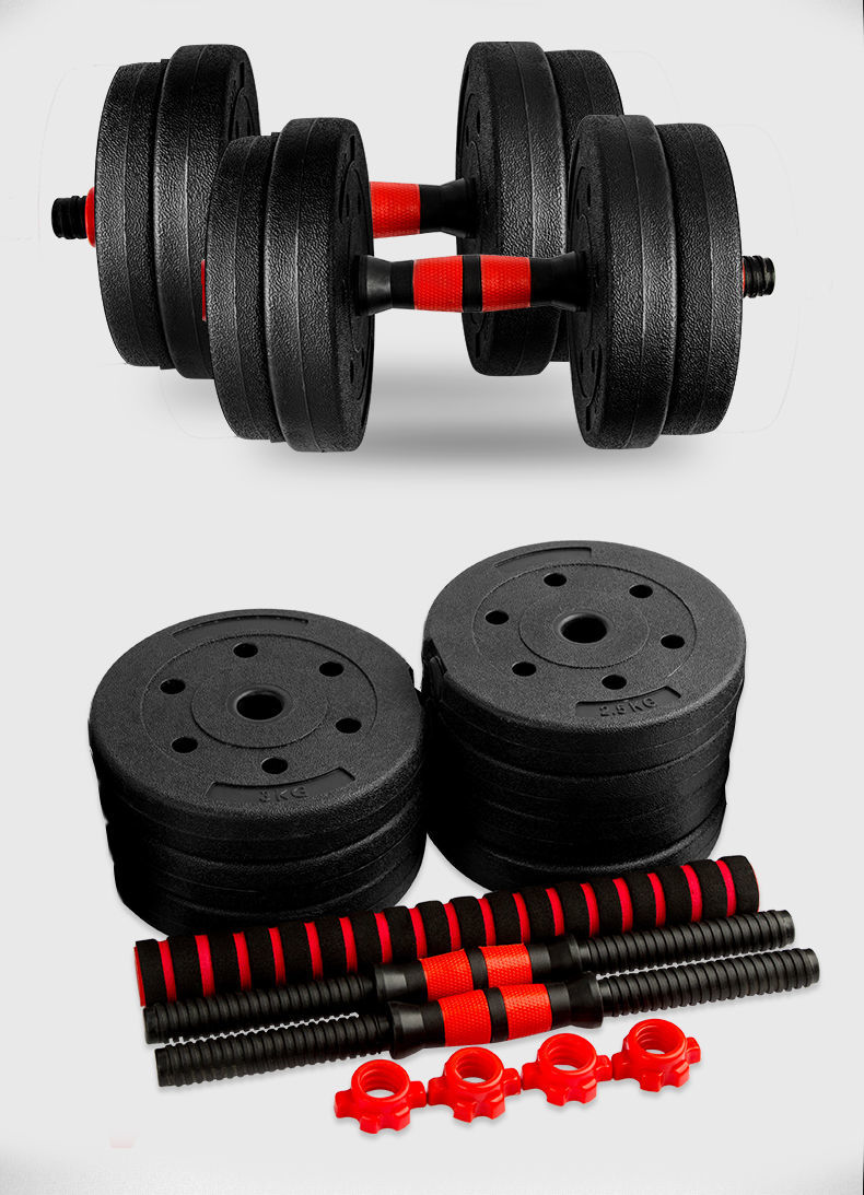 哑铃男士健身器材家用一对运动203040公斤可调节杠铃单只10斤无哑铃