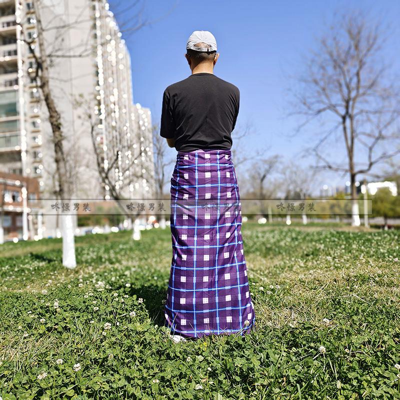 咚憬 缅甸隆基裙子沙滩旅游度假休闲表演夏季民族传统服饰2022 13号色