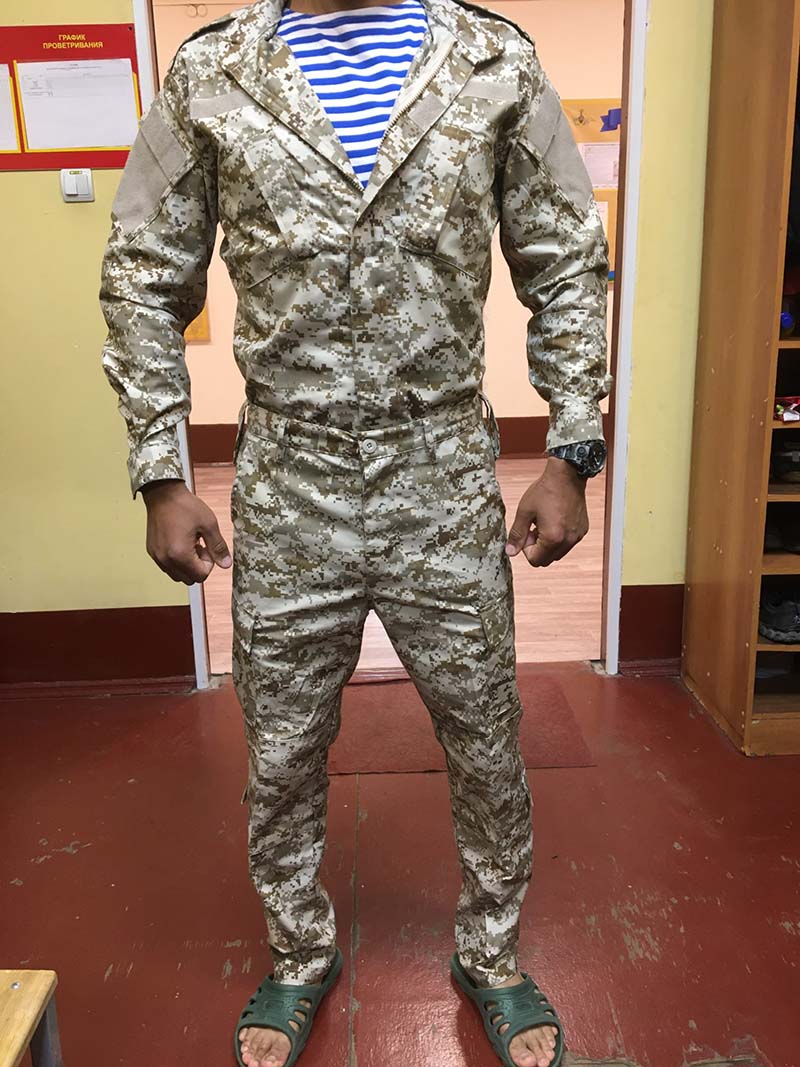 野战服迷彩服迷彩服套装男acu户外美军战术服装夏季工作服特训兵废墟