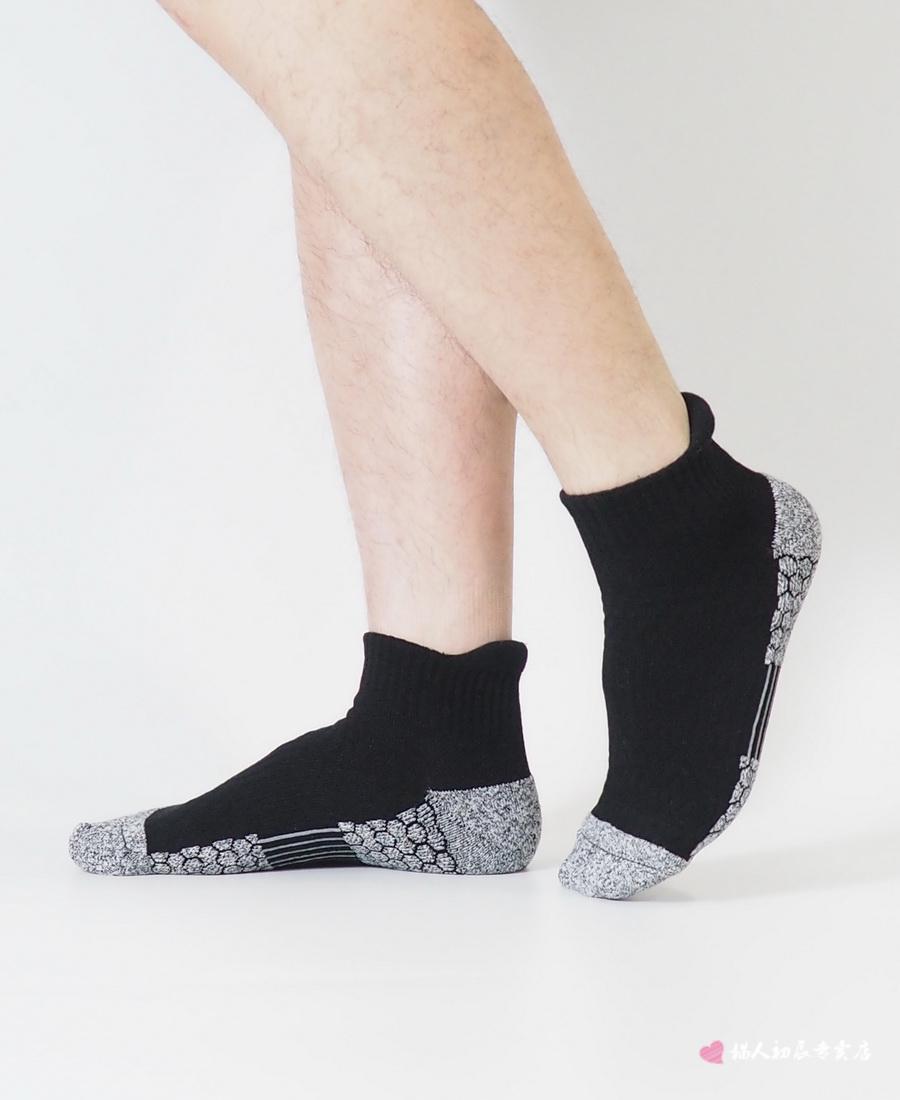 【夏日清凉】猫人 46码大码夏款运动毛巾袜低帮短袜 45大号大脚夏季
