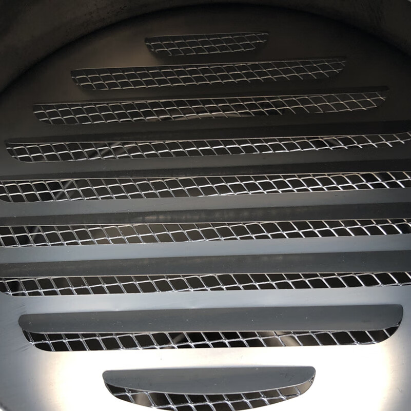 不锈钢风帽油烟机排烟管外墙防风罩排风口室外防老鼠出风口穿墙款