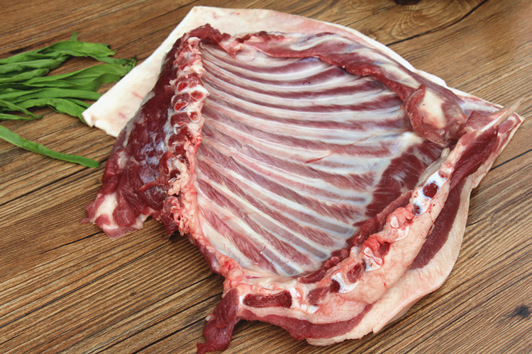 带皮羊排500g 新鲜山羊排 羊肋骨 羊排骨 羊肋条 羊排肉 新鲜羊肉年货