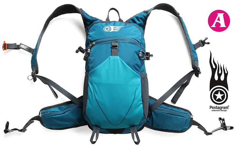 公路车自行车背包 pentagram五角星自行车骑行水袋背包山地车运动骑行