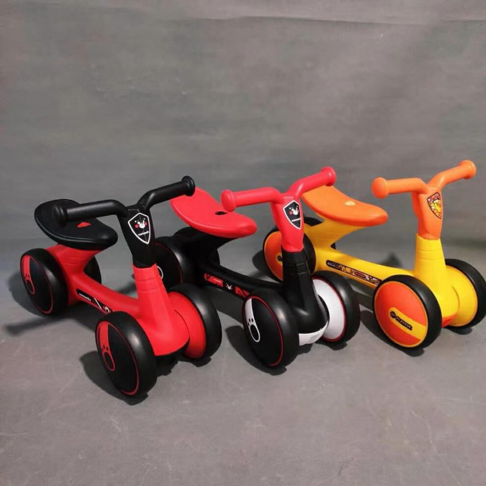 迪士尼小孩子好宝宝玩的新款1006平衡车四轮儿童滑步车学步车小孩扭扭