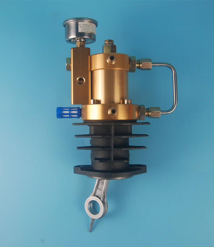 优品高压气泵打气机充气泵配件全新缸头泵头总成维修更换 金色轻巧版