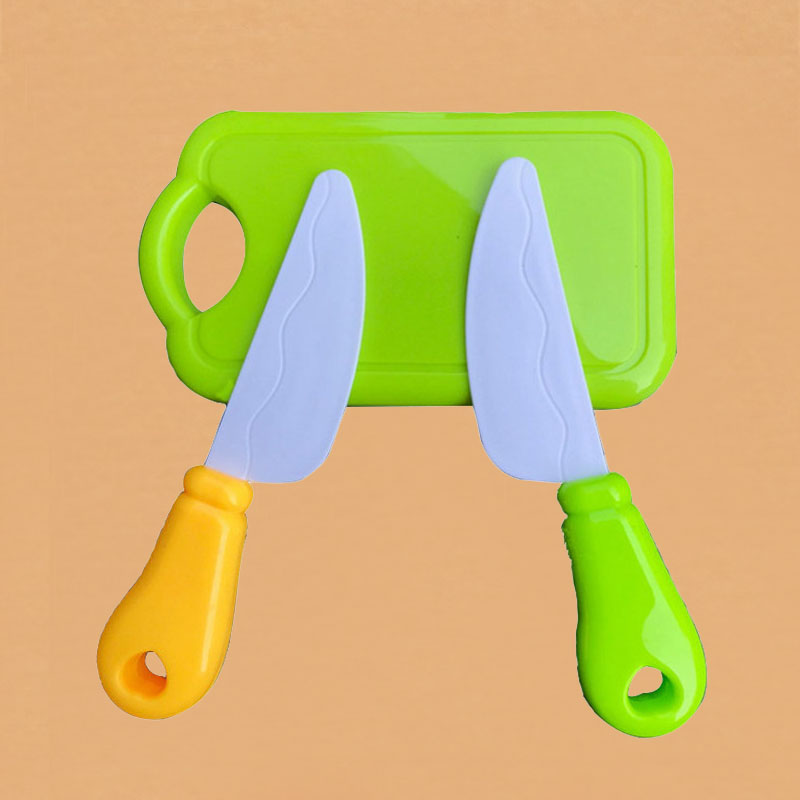玩具小刀儿童塑料男孩切水果玩具切切乐粘女孩塑料小刀切蔬菜切糕点