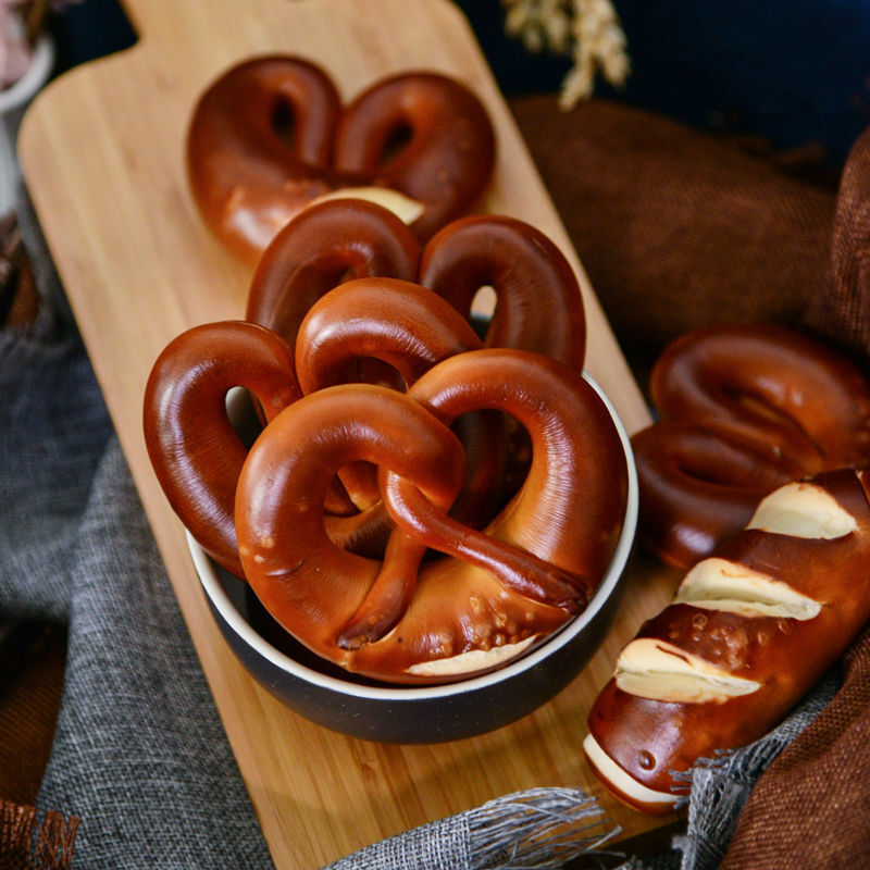 大峰咸味德国碱水面包普雷结精餐手工碱水面包5个结5个碱水棍