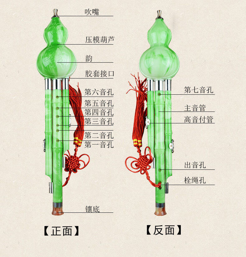 葫芦丝内部构造图片