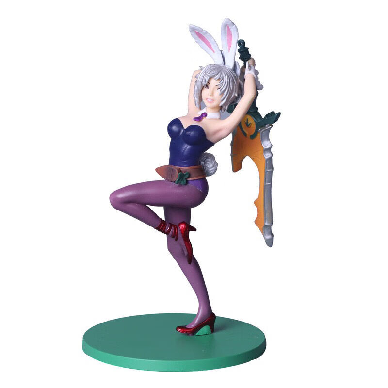 lol手办全套 raven 瑞文兔女郎锐雯雯 模型锐萌萌 源计划压缩【图片