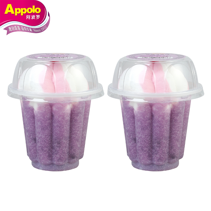 appolo阿波罗奇脆冰雪糕沙冰果汁冰激凌杯装冷饮140克杯奇脆冰杯香草