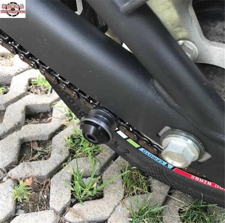 摩托车适用春风650nk400nkgt250sr150nk国宾起车螺丝起车钉蓝色一对