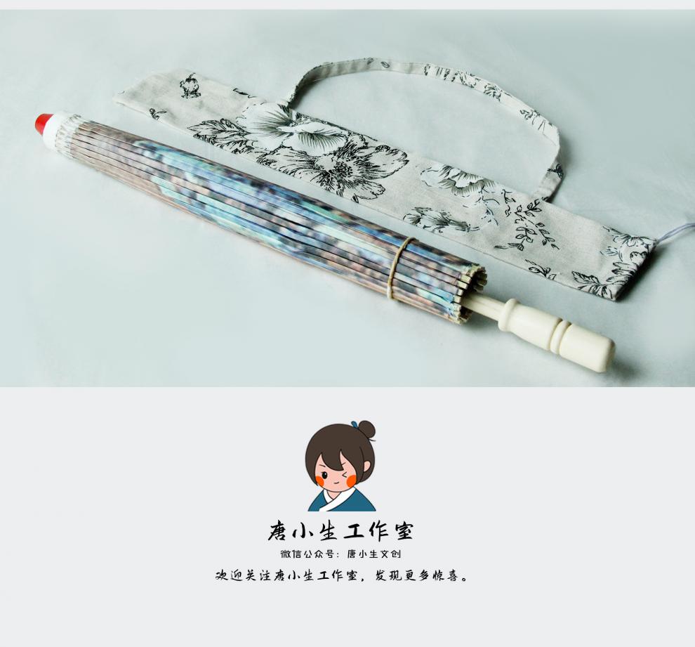 油纸伞古风石鼓防雨防晒油纸伞女古风道具古典舞蹈汉服伞旗袍走秀吊顶