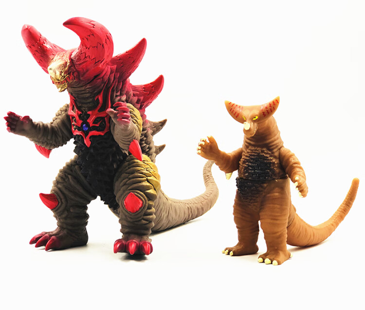 悦佳净软胶奥特曼古代怪兽哥莫拉大号怪兽玩具套装ex哥莫拉古代哥莫拉