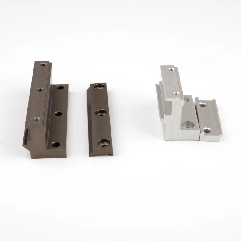 尚琛高速机械式无杆气缸带导轨安装附件气缸固定支架端盖支架中部支撑