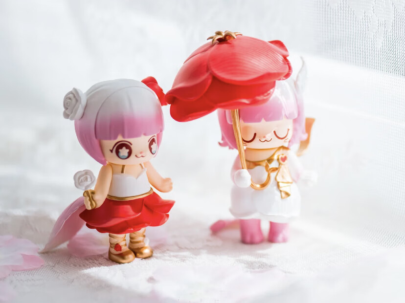 花语系列的盲盒kimmymiki花语系列盲盒少女心可爱公仔摆件确认款女孩