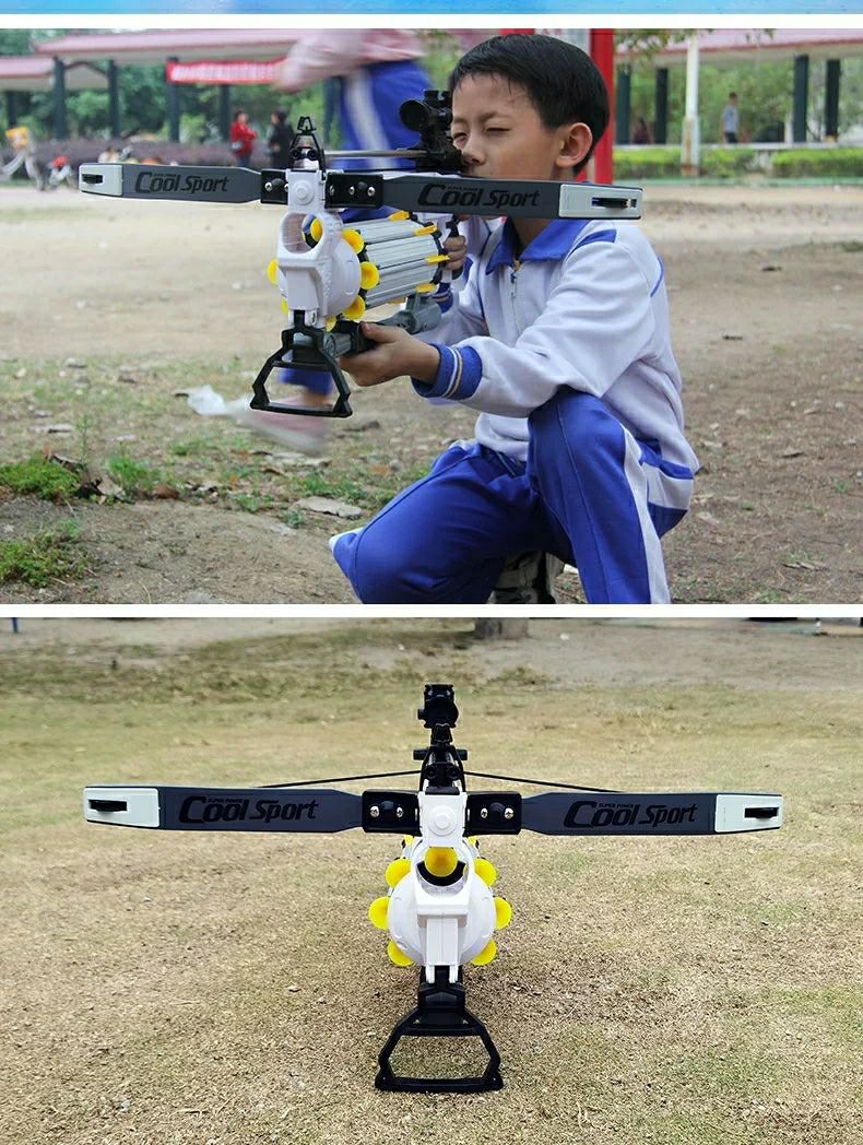 驽弓箭成人用十字驽八连发诸葛连弩 儿童玩具大号男孩射箭套装吸盘箭