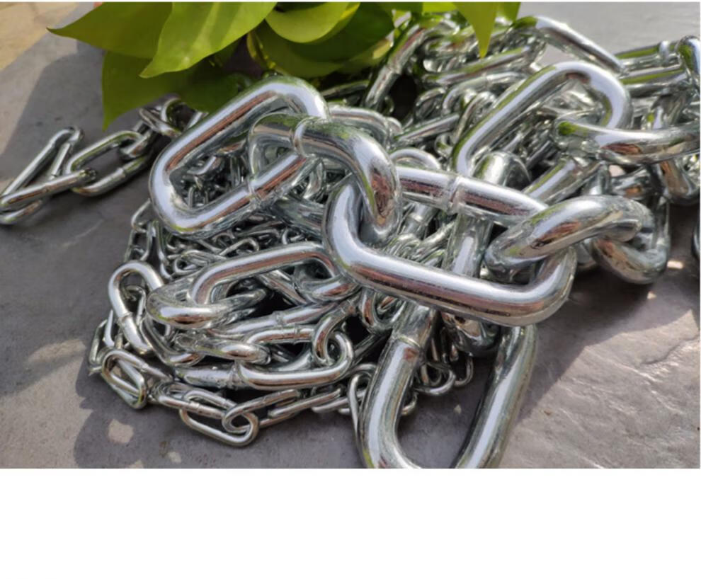 23456810mm镀锌铁链晾衣链子铁链子加粗锁链条狗链防盗特粗粗20mm一米