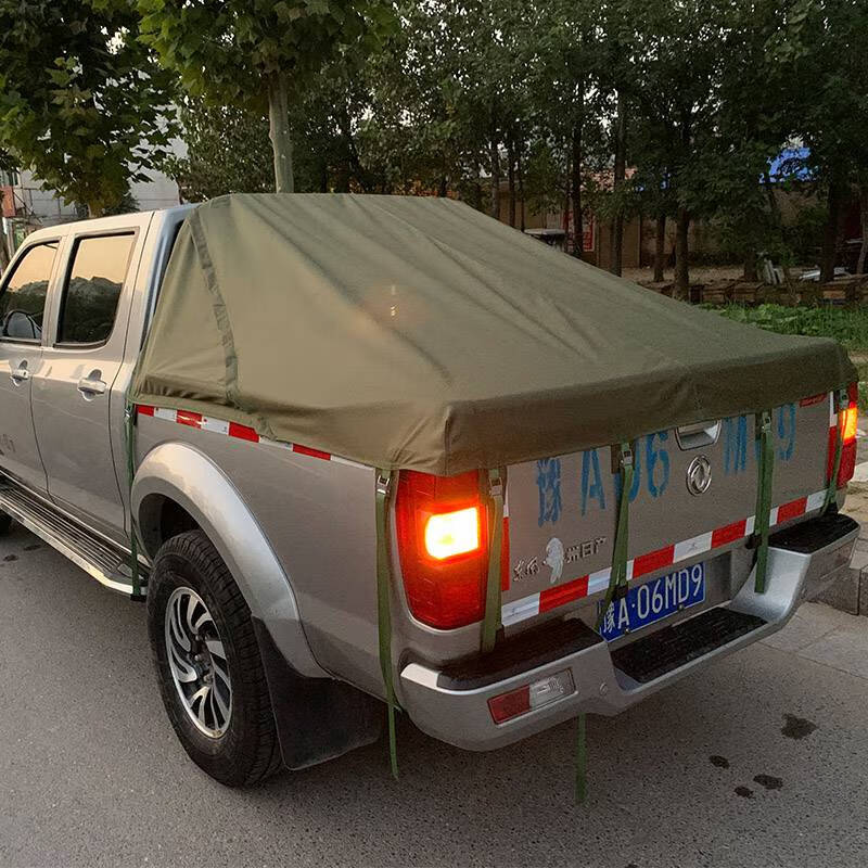 皮卡车后箱帐篷江铃宝典域虎3579大通t60t70皮卡车后箱盖帐篷防水帆布