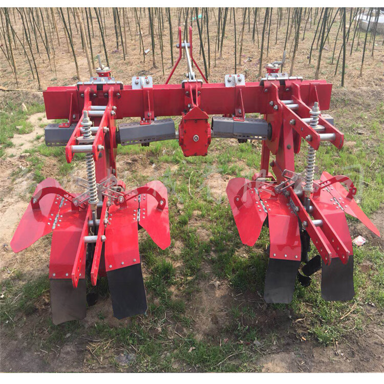 土豆上土机 四轮拖拉机带的2行3行培土机 马铃薯红薯开沟覆土机 加固