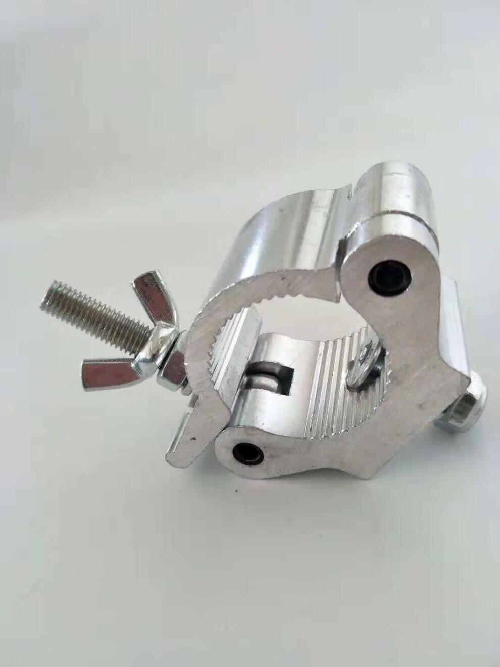 定制出口铝合金旋转扣件脚手架配件万向扣件十字固定夹扣件十字紧固件