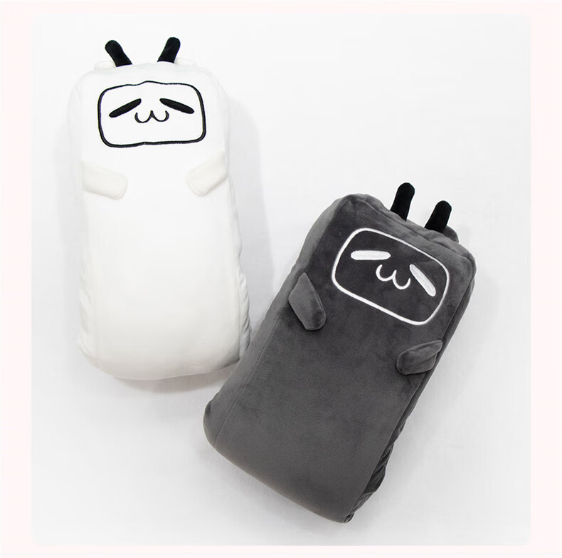 哔哩哔哩小电视抱枕哔哩哔哩bilibili小电视长条颈枕抱枕靠枕居家办公