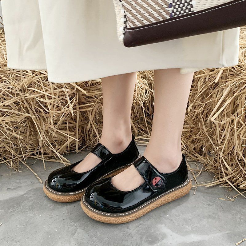 猪腰子鞋jk鞋lo洛丽塔lolita小皮鞋予小岚lolita猪腰子鞋基础jk制服