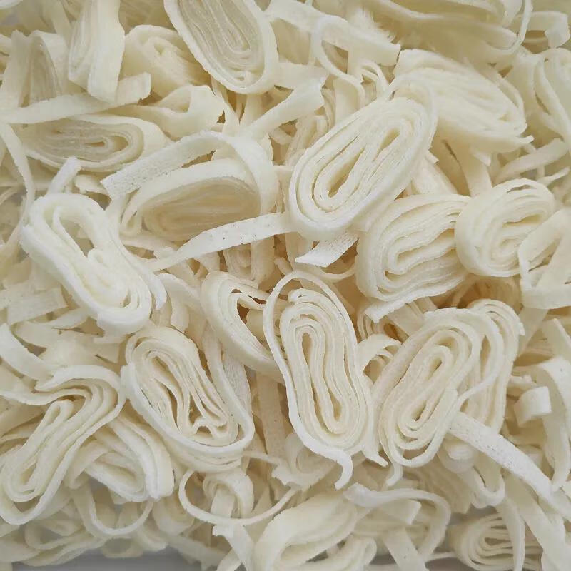 晨臻 新鲜干豆丝湖北 孝感特产三结豆丝 农家手工自制三结豆皮子豆折