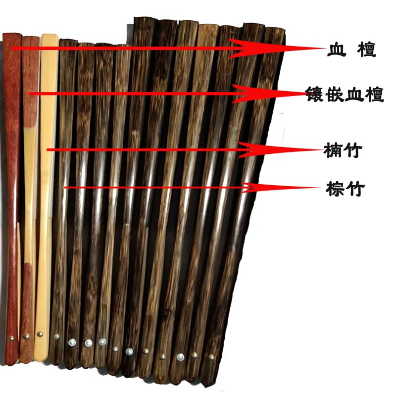 2022新款榮昌摺扇榮昌全手工製作絲綢摺扇全棕半棕竹文玩收藏禮品8910