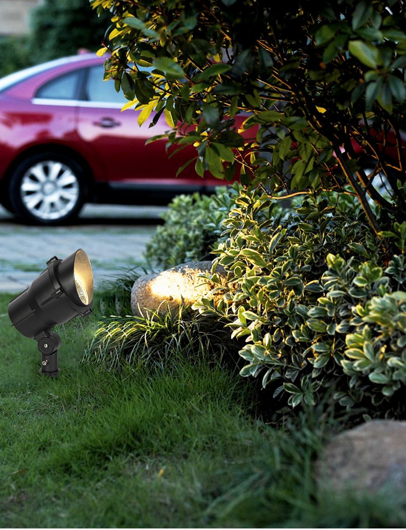 太阳能射灯 户外防水太阳能射灯太阳能草坪灯户外防水射灯超亮室外地