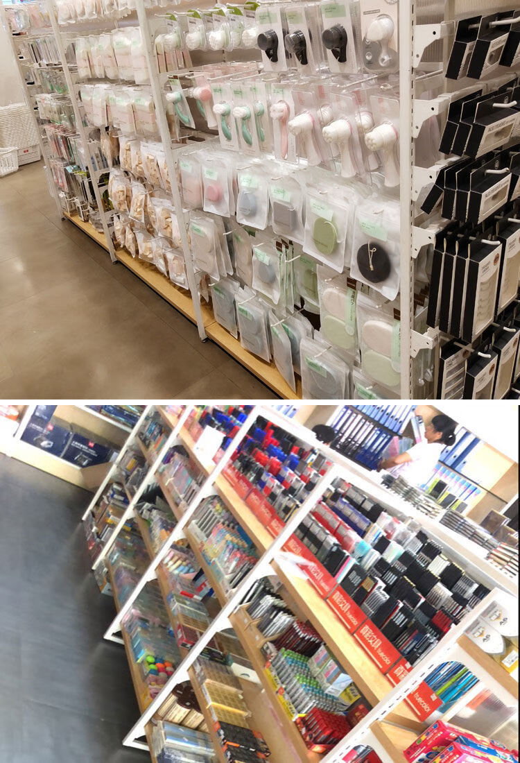 名创货架展示架精品饰品店双面中岛架母婴文具优品店宠物店陈列柜 07