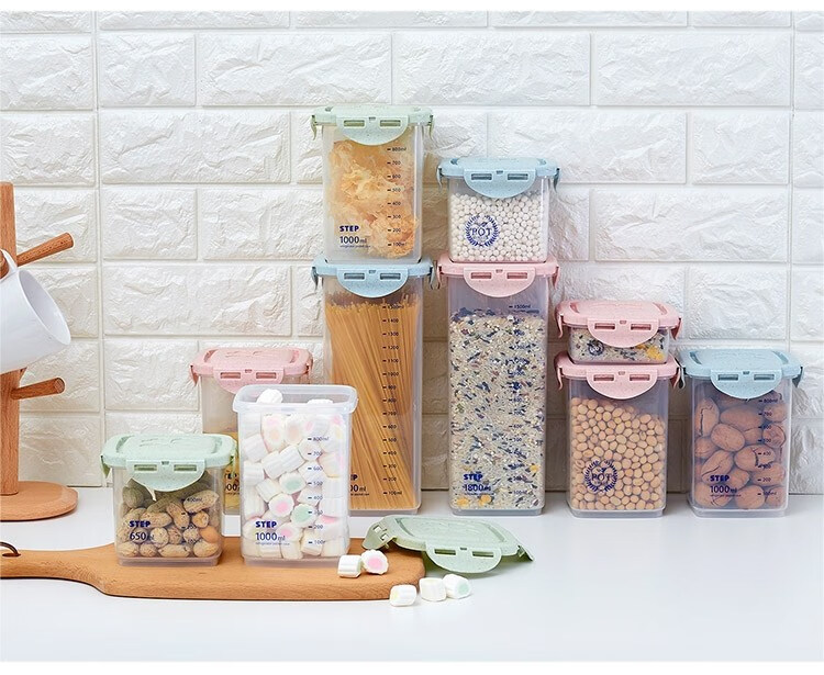 霜魄仓鼠粮食收纳盒78仓鼠金丝熊花枝鼠通心粉粮食储存罐零食罐收纳盒