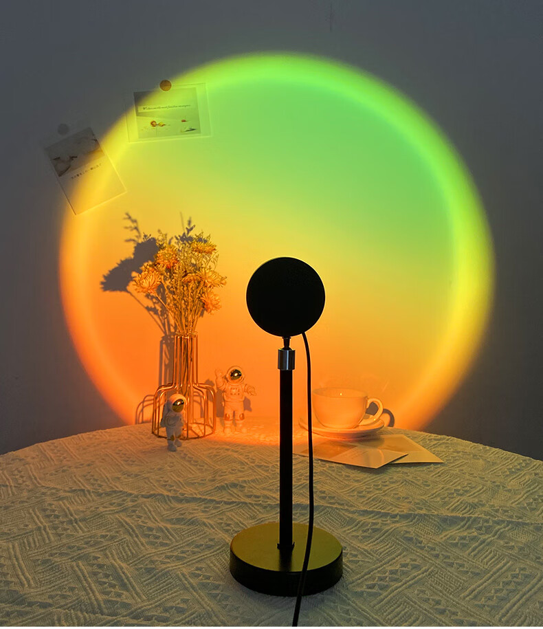 官方旗舰小米(mi)通用破晓灯落日灯新款日不落halo黄昏沙滩氛围灯