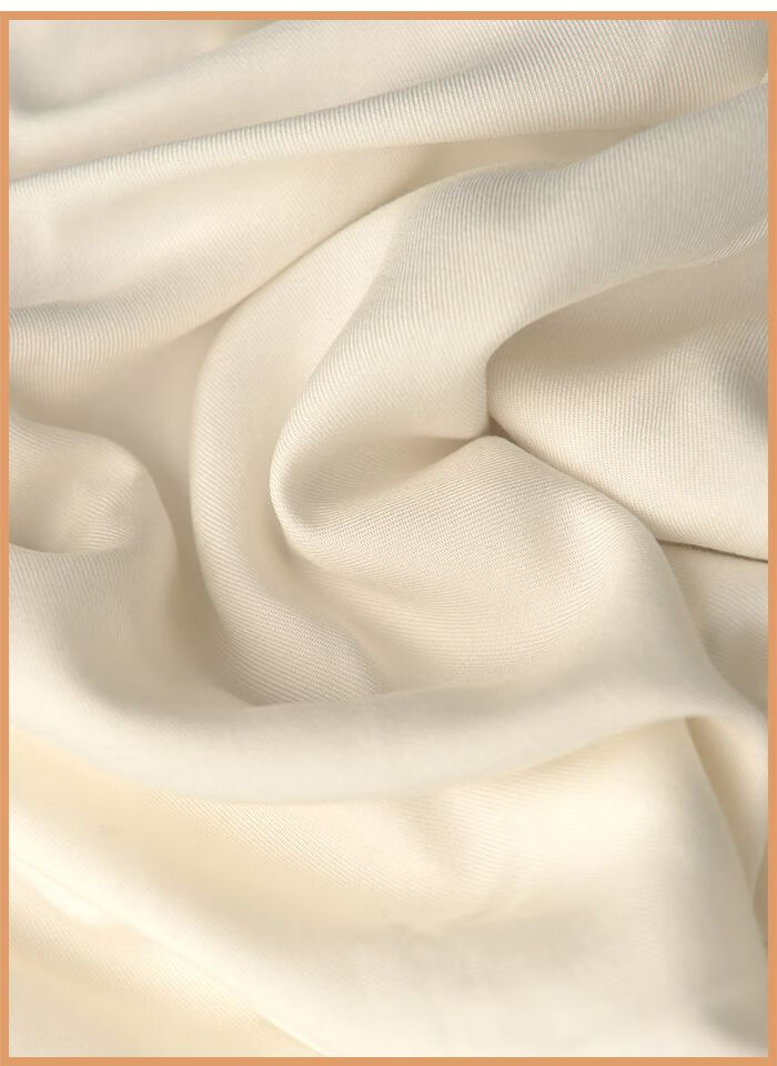 棉绸布料米白色重磅斜纹棉绸布料衬衫连衣裙长裙长袍旗袍汉服装抱枕