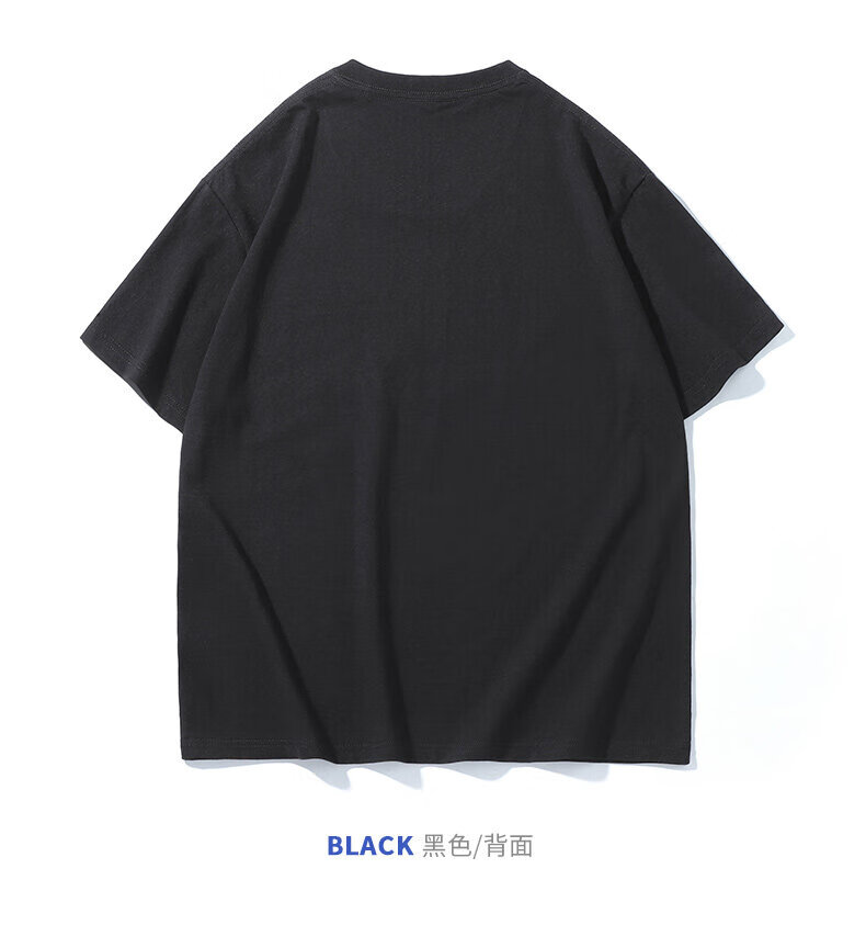 圆领适用季节:夏季袖长:短袖适用性别:男颜色:白色,黑色材质:棉厚度