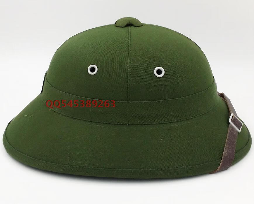 绽晴 钢盔帽二战头盔越南帽子将头盔 帽表演道具太阳帽遮阳帽户外运动