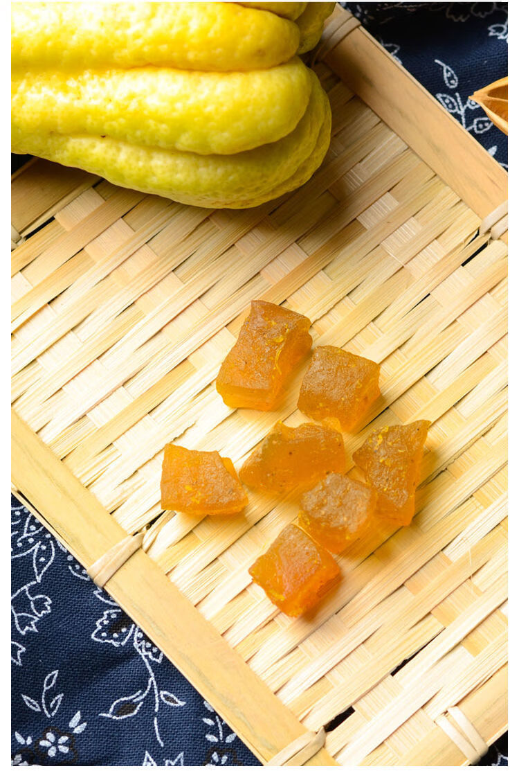 橘田部落佛手果干老香黄佛手柑果粒零食香橼广东潮汕特产凉果