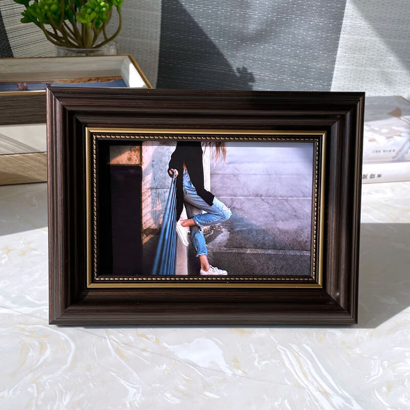 洗照片批发相框摆台56781012寸18寸a4挂墙相片框简约创意清新黄放6寸